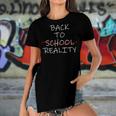 Welcome Back To School Silly 482 Shirt Women's Short Sleeves T-shirt With Hem Split