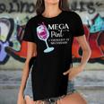 Womens Mega Pint I Thought It Necessary Funny Sarcastic Gifts Wine Women's Short Sleeves T-shirt With Hem Split