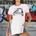 Beer Drinking Lobster Funny Craft Beer Gift Women's Short Sleeves T-shirt With Hem Split