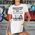 Funny Kids Gaming Women's Short Sleeves T-shirt With Hem Split