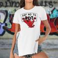 Louisiana Crawfish Boil Say No To Pot Men Women Women's Short Sleeves T-shirt With Hem Split