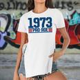 Pro 1973 Roe Pro Choice 1973 Womens Rights Feminism Protect Women's Short Sleeves T-shirt With Hem Split