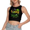 My Lucky Charms Call Me Nurse Happy Patricks Day Lucky Mama Women's Crop Top Tank Top