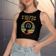 1973 Rights Feminist Vintage Pro Choice Women's Crop Top Tank Top