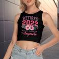 Retired 2022 Retirement For 2022 Cute Pink Women's Crop Top Tank Top Retired 2022 Retirement For 2022 Cute Pink Women's Crop Top Tank Top