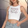 Wedding Shower For Mom From Bride Mother Of The Bride Women's Crop Top Tank Top