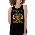 Juneteenth Is My Independence Day Black 4Th Of July Women's Loose Tank Top