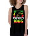 Juneteenth Is My Independence Day Black Freedom 1865 Women's Loose Tank Top