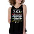 My Perfect Day Video Games Funny Cool 554 Shirt Women's Loose Fit Open Back Split Tank Top