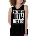 Straight Outta My Fifties 60Th Birthday Gift Party Bd Women's Loose Fit Open Back Split Tank Top