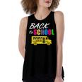 Welcome Back To School Here I Come 487 Shirt Women's Loose Fit Open Back Split Tank Top