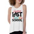 Happy Last Day Of School Funny V3 Women's Loose Fit Open Back Split Tank Top