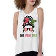 Save Afghan Girls Women's Loose Fit Open Back Split Tank Top