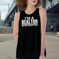 Ask Me For My Card I Am A Realtor Real Estate Women's Loose Tank Top