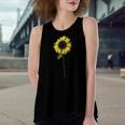 Being An Aunt Makes My Life Complete Sunflower Women's Loose Tank Top