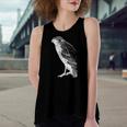 Bird Falcon Bird Of Prey Women's Loose Tank Top