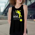 Bowling Eat Sleep Bowl Repeat Women's Loose Tank Top