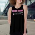 Cheer Mama Cheermom Women Cheerleader Mom V2 Women's Loose Fit Open Back Split Tank Top