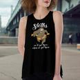 Cool Animal Clothes For Lazy Sloth Women's Loose Tank Top