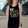 Forget The Bunnies Im Chasing Hunnies Funny Boys Easter Gift Women's Loose Fit Open Back Split Tank Top