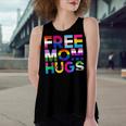 Free Mom Hugs Rainbow Lgbtq Lgbt Pride Month Women's Loose Tank Top