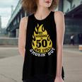 My Husband Is 50 And Still Smokin Hot Funny 50Th Birthday Women's Loose Fit Open Back Split Tank Top