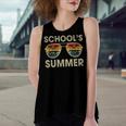 Retro Last Day Of School Schools Out For Summer Teacher Women's Loose Tank Top