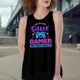 I Have Two Titles Sister And Gamer Women's Loose Tank Top