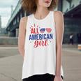 All American Girl 4Th Of July Girls Sunglasses Women's Loose Tank Top
