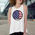 Basketball Fourth July 4Th Sports Patriotic Women's Loose Tank Top
