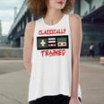 Classically Trained Shirt Funny Gamer Shirt Gamer Shirt Video Game Shirt Gamer Gift Funny Musician Shirt Women's Loose Fit Open Back Split Tank Top