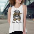 Happy Field Day Field Day Tee Kids Graduation School Fun Day V11 Women's Loose Fit Open Back Split Tank Top