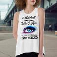 Mitchell Name Gift Mitchell I Am Who I Am Women's Loose Fit Open Back Split Tank Top