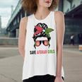 Save Afghan Girls Women's Loose Fit Open Back Split Tank Top