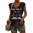 Pilot For Airplane Airline Pilot V2 Women's V-neck Tank Top