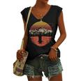 Reel Girl Fish V2 Women's V-neck Casual Sleeveless Tank Top