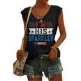 Im His Sparkler Cute 4Th Of July Matching Couple For Her Women's Vneck Tank Top