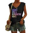 Sugar Spice Reproductive Rights For Feminist Women's V-neck Tank Top