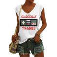 Classically Trained Shirt Funny Gamer Shirt Gamer Shirt Video Game Shirt Gamer Gift Funny Musician Shirt Women's V-neck Casual Sleeveless Tank Top