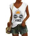 Happy Field Day Field Day Tee Kids Graduation School Fun Day V7 Women's V-neck Casual Sleeveless Tank Top