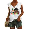 I Am Black History For Kids Boys Black History Month Women's V-neck Casual Sleeveless Tank Top