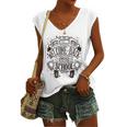 New Welcome Back To School Women's V-neck Casual Sleeveless Tank Top