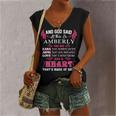 Amberly Name And God Said Let There Be Amberly Women's Vneck Tank Top