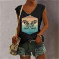 Caterpillar Butterfly Insect Butterfly Women's V-neck Tank Top