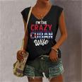 Cuban Wife Cuba Husband Graphic Print Women's V-neck Tank Top
