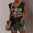 Lets Do This Field Day Thing Teacher Student School Women's V-neck Tank Top