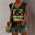 Juneteenth Is My Independence Day Black Freedom 1865 Women's V-neck Tank Top