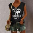 Mama Saurus Rex rex Mommy Party Women's V-neck Tank Top