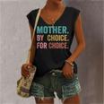 Mother By Choice For Choice Pro Choice Feminist Rights Women's V-neck Tank Top