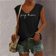 Pug Mom Mom Breed Pet Dog Puppy Pug Women's V-neck Tank Top Pug Mom Mom Breed Pet Dog Puppy Pug Women's V-neck Tank Top